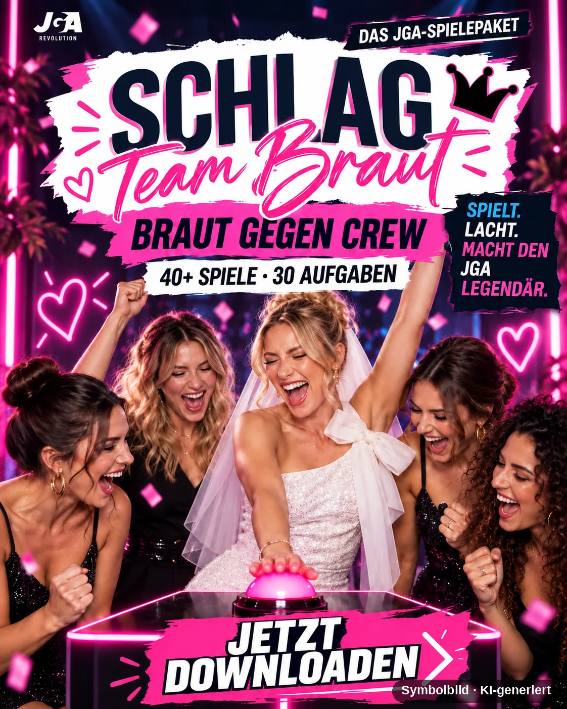 „Schlag Team Braut“ Ladies Edition